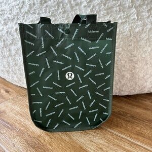 Lululemon Small Reusable Shopping Tote Holiday 2024 💚 Green 💚 NEW